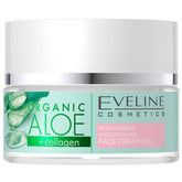 Eveline Organic Aloe + Collagen Moisturizing Face Cream Gel 50ml